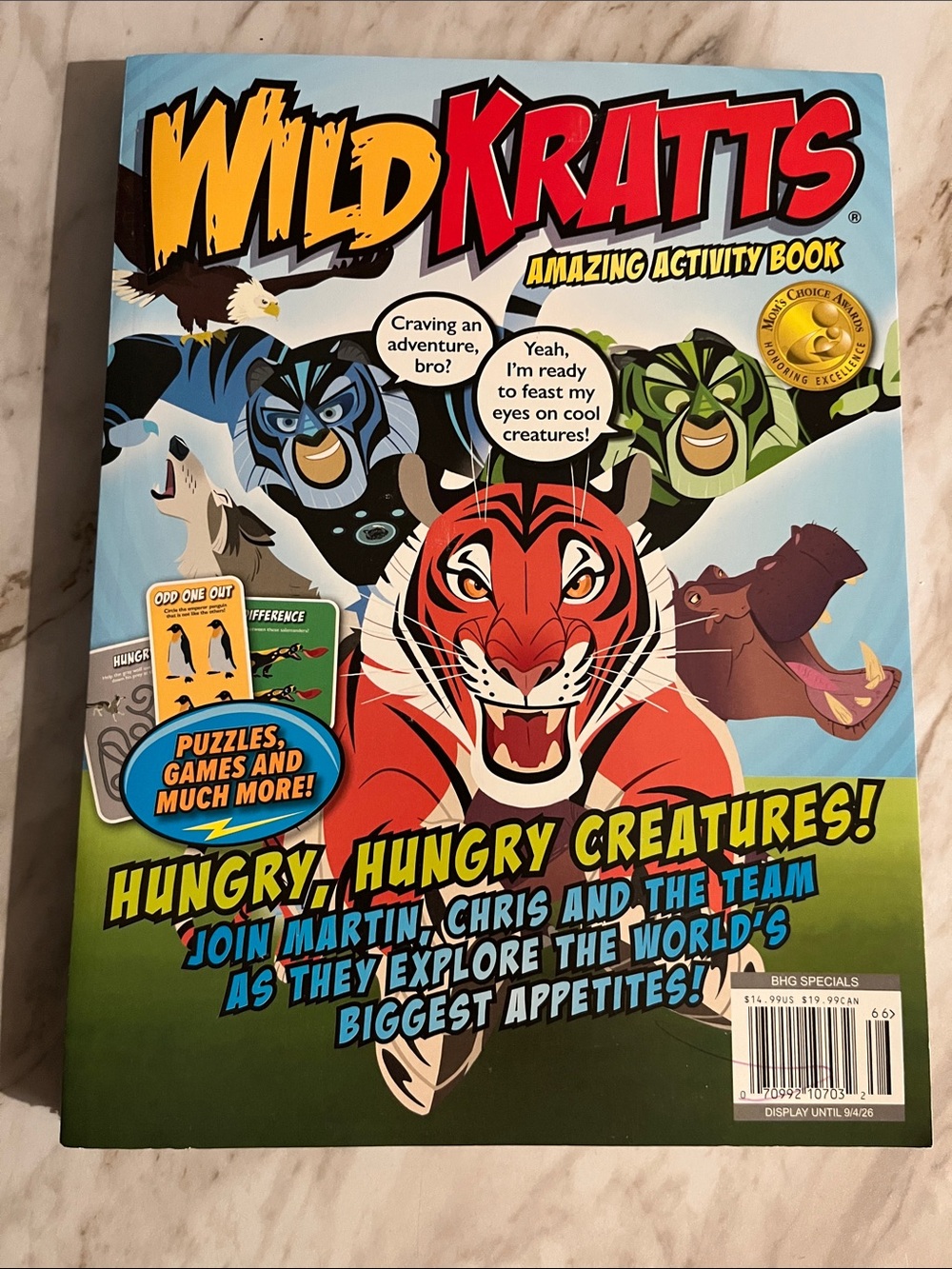 New 2 Wild Kratts Activity Magazines - Picture 2 of 4
